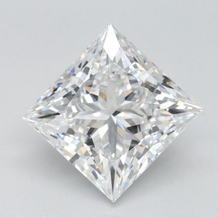 Lab Grown Diamond 3,05Ct D-FL Princess - IGILG804660463 1