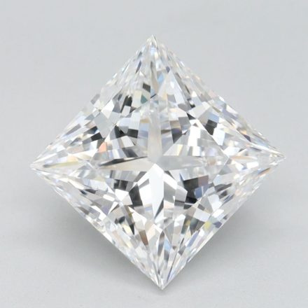 Lab Grown Diamond 3,01Ct D-FL Princess - IGILG804660462 1