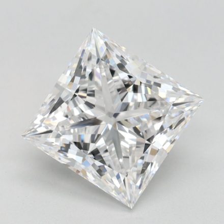 Lab Grown Diamond 3,04Ct D-FL Princess - IGILG811635534 1