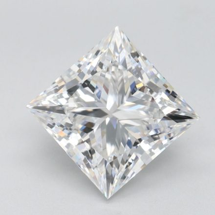 Lab Grown Diamond 3Ct D-FL Princess - IGILG811629658 1