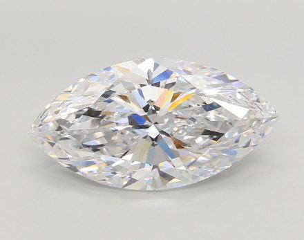 Lab Grown Diamond 5,01Ct D-VVS2 Marquise - IGILG838641567 1