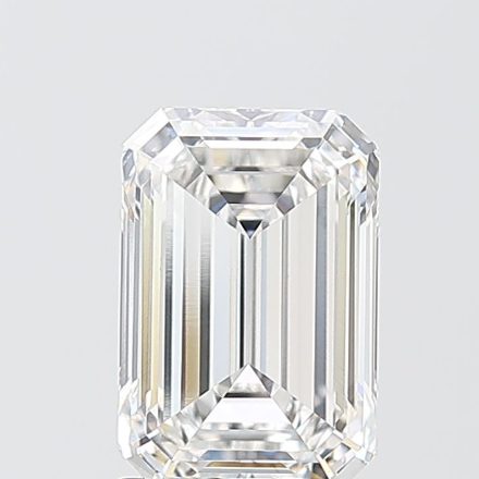 Lab Grown Diamond 2Ct F-VVS2 Emerald - IGILG818650263 1