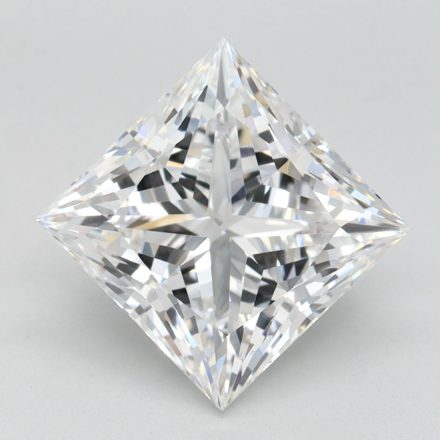 Lab Grown Diamond 3,14Ct D-FL Princess - IGILG804660121 1
