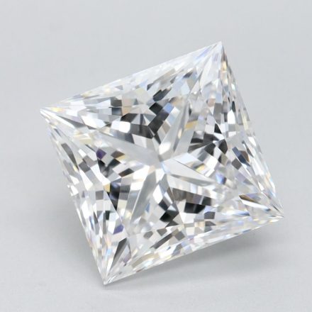 Lab Grown Diamond 3,26Ct D-FL Princess - IGILG804660123 1