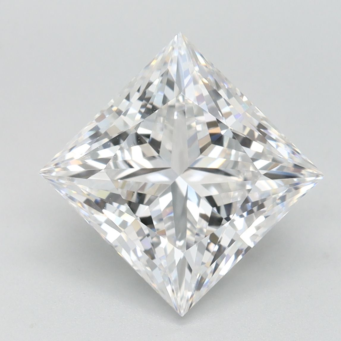 Lab Grown Diamond 3,21Ct D-FL Princess - IGILG804660042 1