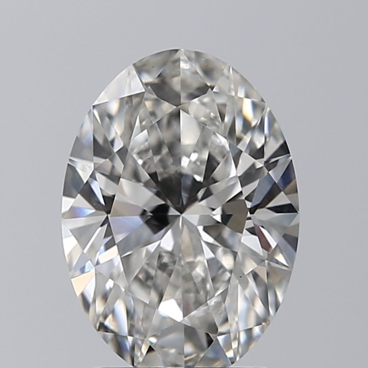Lab Grown Diamond 2Ct G-VVS2 Oval - GIA2437528729 1