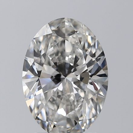 Lab Grown Diamond 2Ct G-VVS2 Oval - GIA2437528729 1