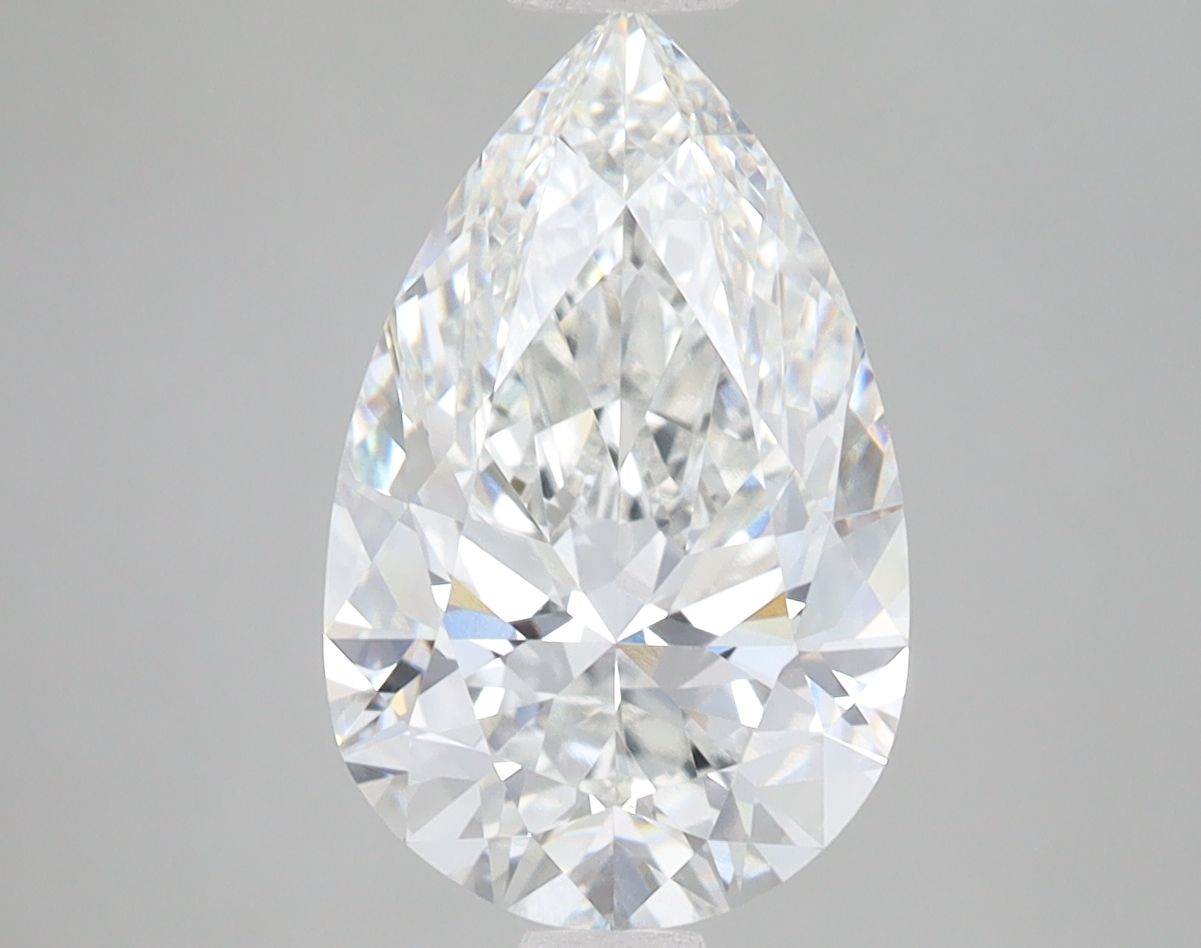Lab Grown Diamond 3,07Ct F-VVS2 Pear - IGILG840663710 1
