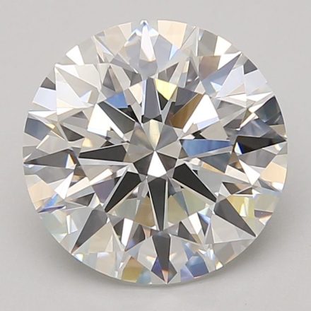 Lab Grown Diamond 4,08Ct D-VVS2 Round - IGILG840627035 1