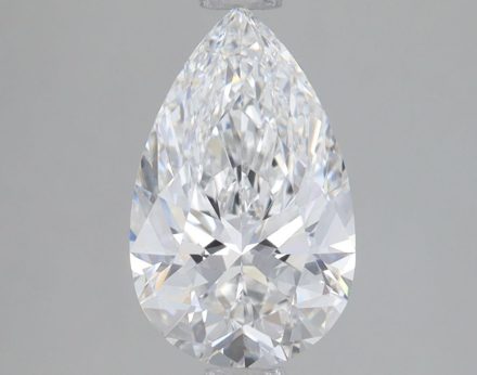 Lab Grown Diamond 1,75Ct D-VS1 Pear - IGILG723582128 1