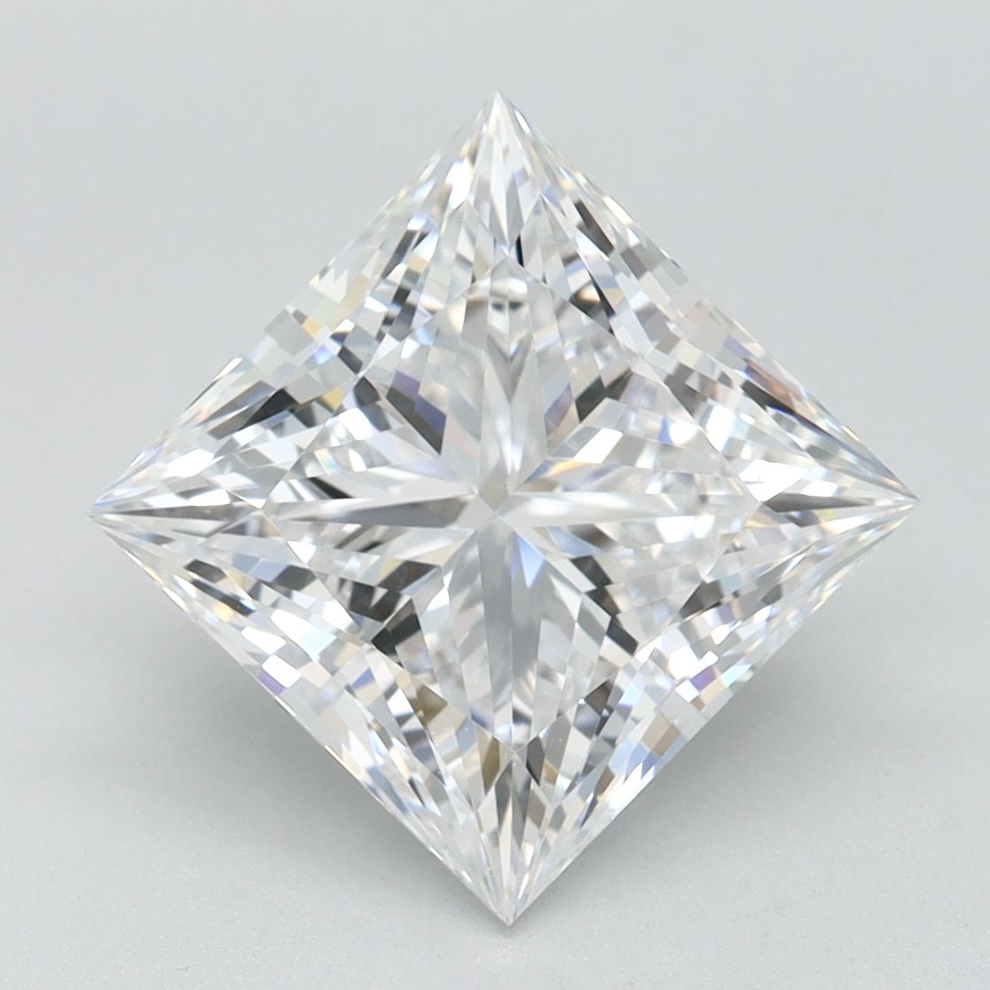 Lab Grown Diamond 3Ct D-FL Princess - IGILG804660117 1