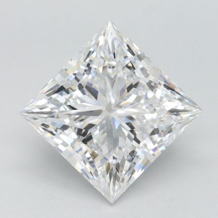 Lab Grown Diamond 3Ct D-FL Princess - IGILG804660117 1