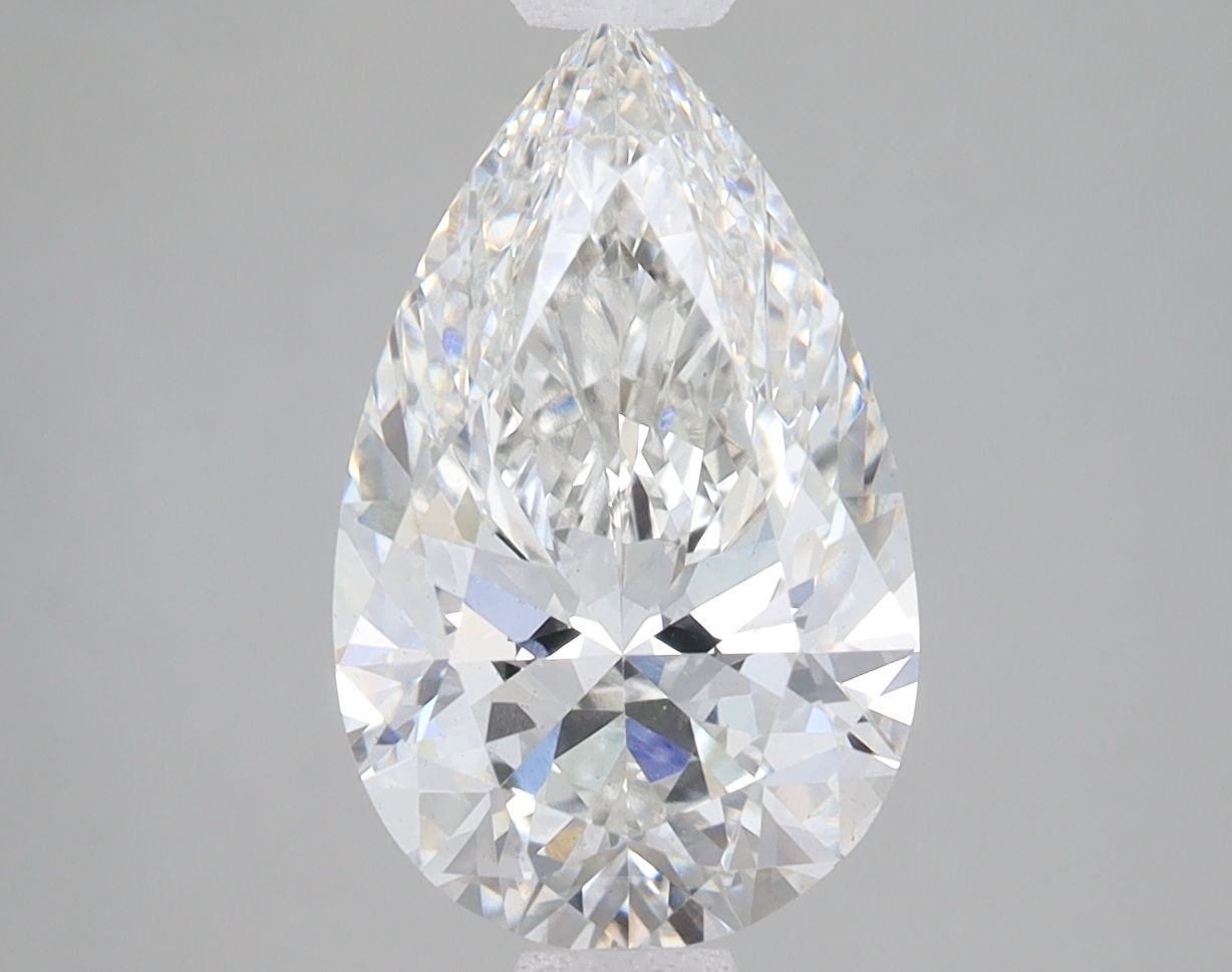 Lab Grown Diamond 3,03Ct F-VS1 Pear - IGILG841654023 1