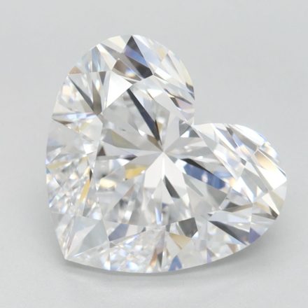 Lab Grown Diamond 3,46Ct D-FL Heart - IGILG804665160 1