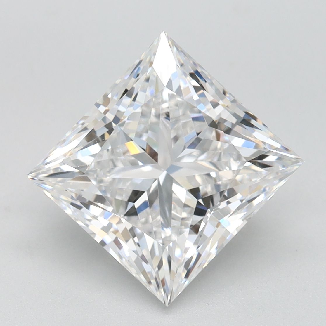 Lab Grown Diamond 3,1Ct D-FL Princess - IGILG804660404 1