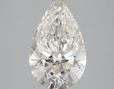 Lab Grown Diamond 1,87Ct F-VS1 Pear - IGILG762515386 1