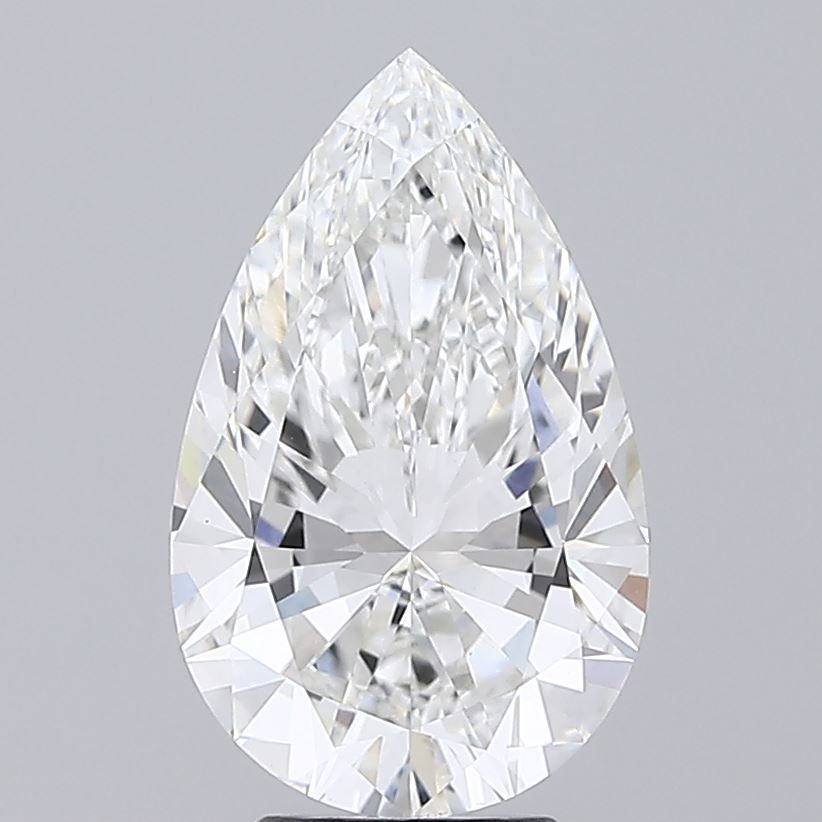 Lab Grown Diamond 5,01Ct F-VS1 Pear - IGILG838650144 1