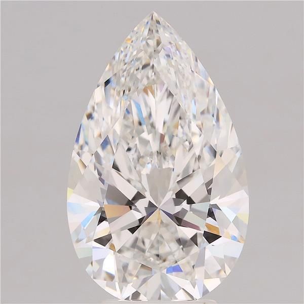 Lab Grown Diamond 5,03Ct F-VVS2 Pear - IGILG833642640 1
