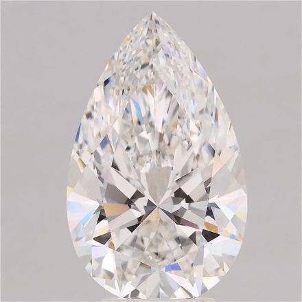 Lab Grown Diamond 5,03Ct F-VVS2 Pear - IGILG833642640 1