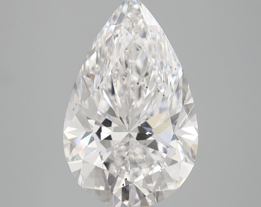 Lab Grown Diamond 2,54Ct D-VS2 Pear - IGILG696583239 1