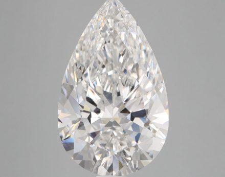 Lab Grown Diamond 4,08Ct D-VS1 Pear - IGILG750584536 1