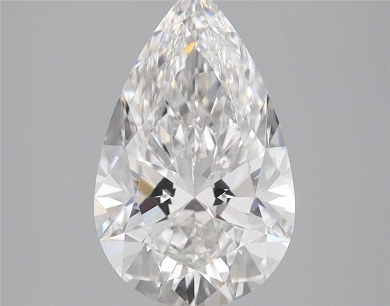 Lab Grown Diamond 1,87Ct D-VVS2 Pear - IGILG742503536 1