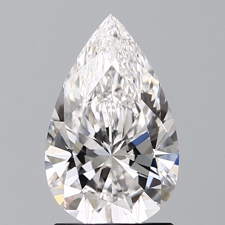 Lab Grown Diamond 1,58Ct E-VVS2 Pear - IGILG827610260 1