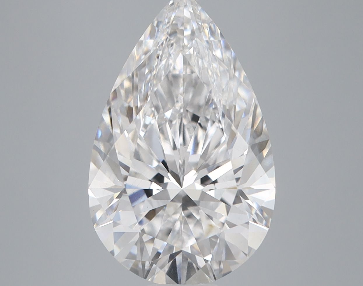 Lab Grown Diamond 4,08Ct D-VS1 Pear - IGILG756548496 1
