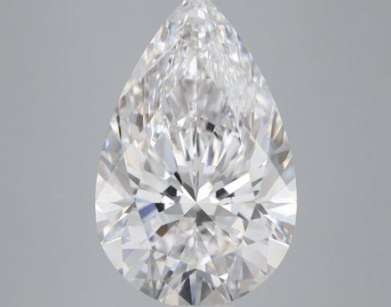 Lab Grown Diamond 4,08Ct D-VS1 Pear - IGILG756548496 1