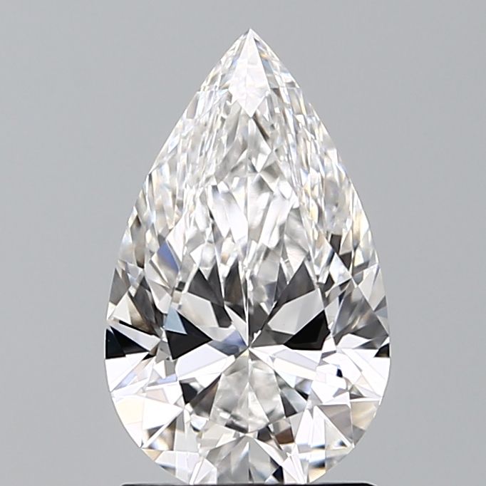 Lab Grown Diamond 1,58Ct E-VVS2 Pear - IGILG814637599 1
