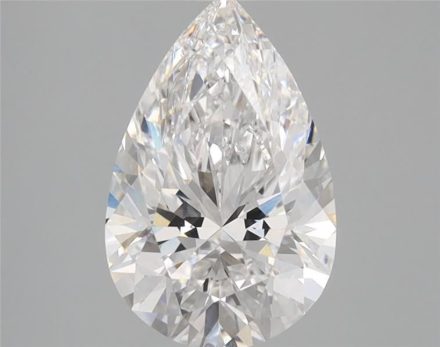Lab Grown Diamond 1,71Ct D-VS1 Pear - IGILG742503334 1