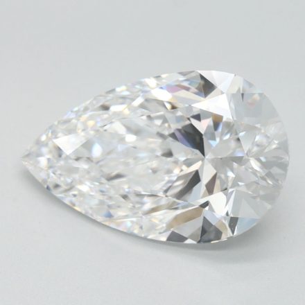 Lab Grown Diamond 3,01Ct D-FL Pear - IGILG800684579 1