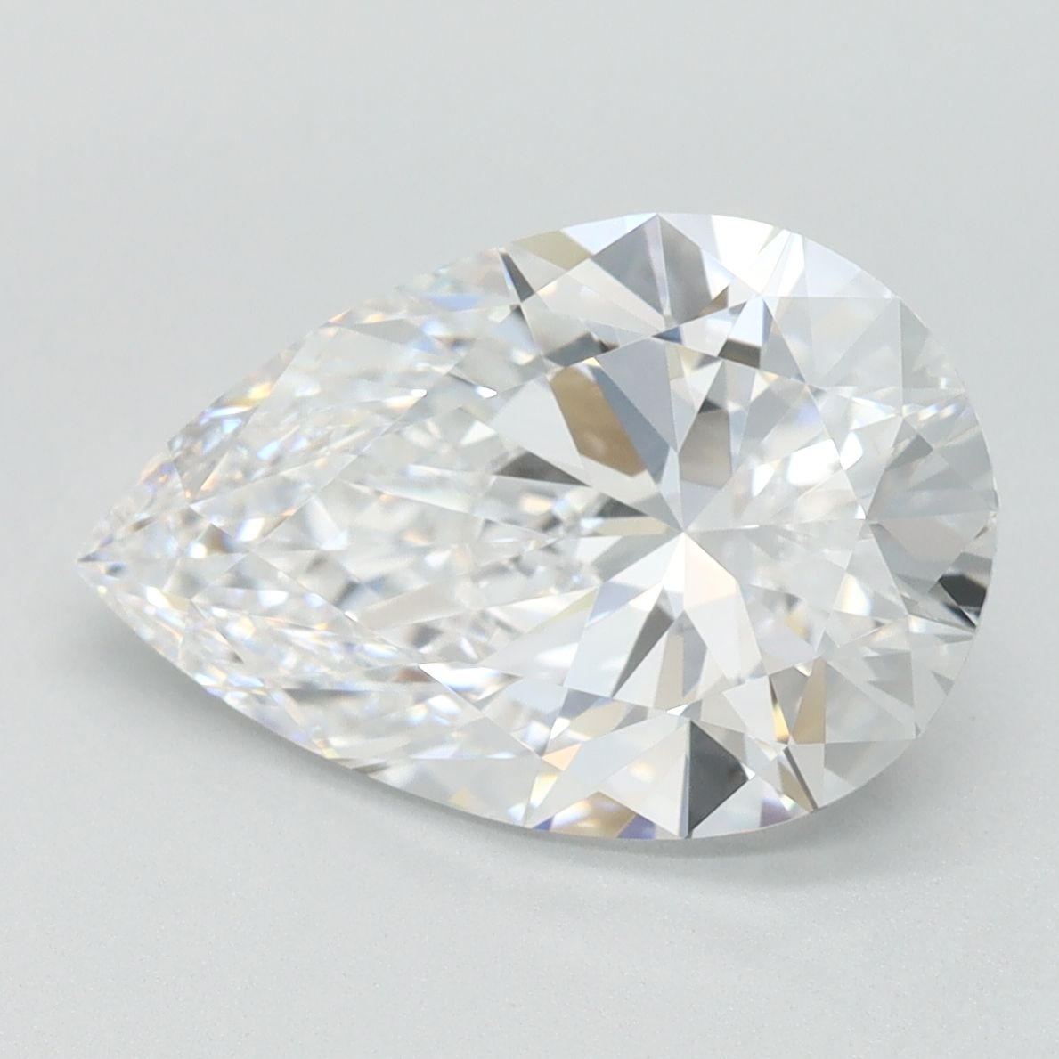 Lab Grown Diamond 3,01Ct D-FL Pear - IGILG784642665 1