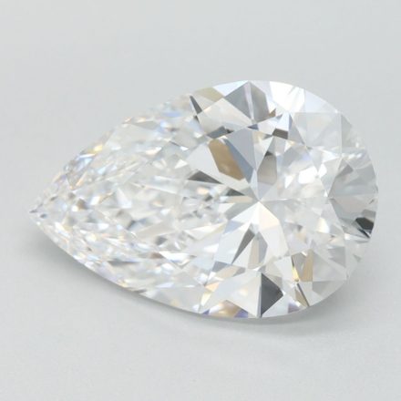 Lab Grown Diamond 3,01Ct D-FL Pear - IGILG784642665 1