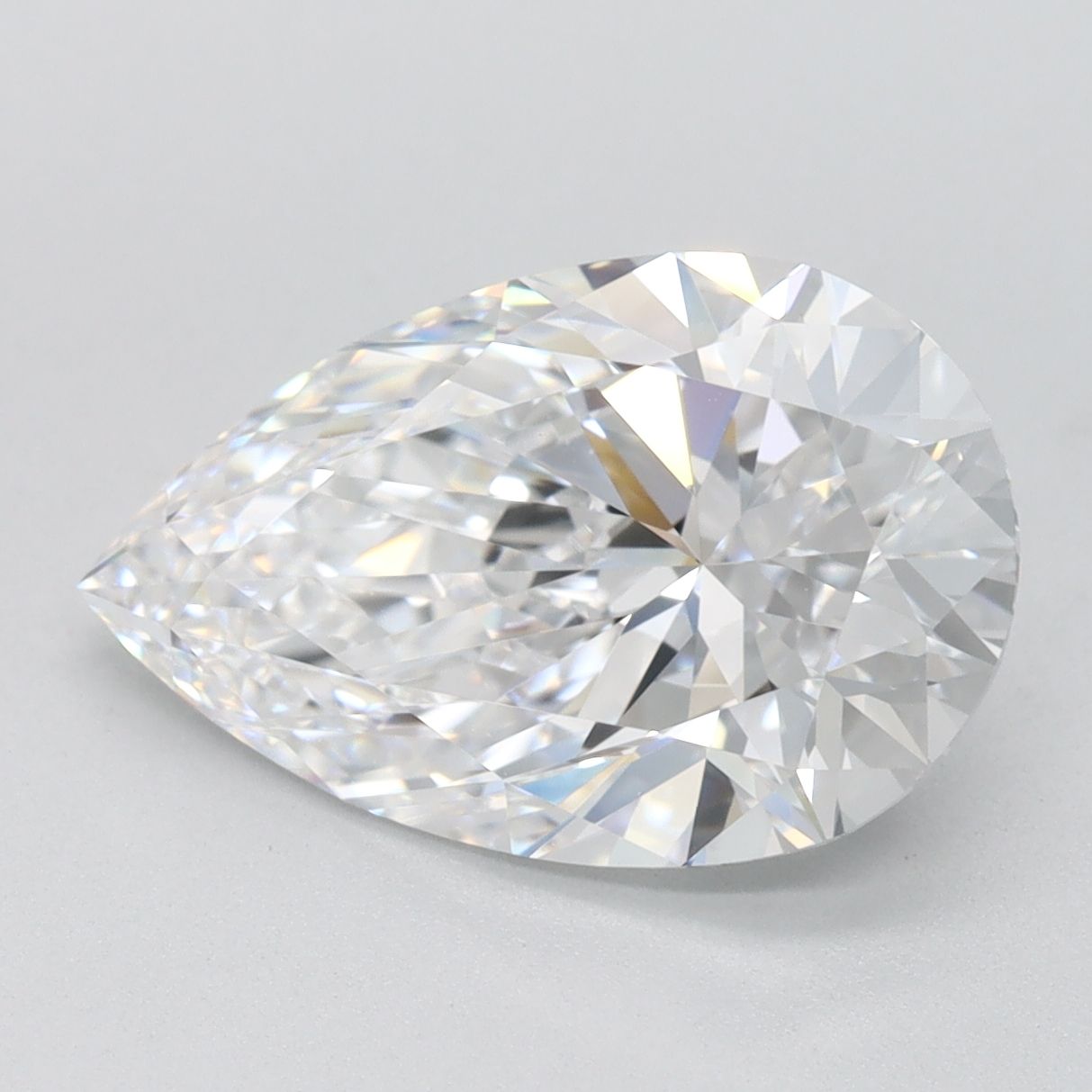 Lab Grown Diamond 3,03Ct D-FL Pear - IGILG821638573 1