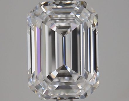 Lab Grown Diamond 4Ct D-VVS1 Emerald - IGILG803623514 1