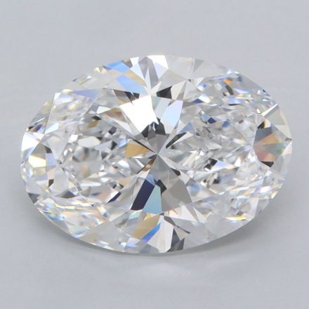 Lab Grown Diamond 4,08Ct D-FL Oval - IGILG817695378 1