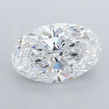 Lab Grown Diamond 1,28Ct D-FL Oval - IGILG825656205 1