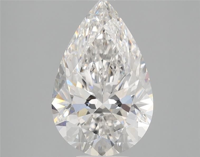 Lab Grown Diamond 1,74Ct E-VVS2 Pear - IGILG742503556 1