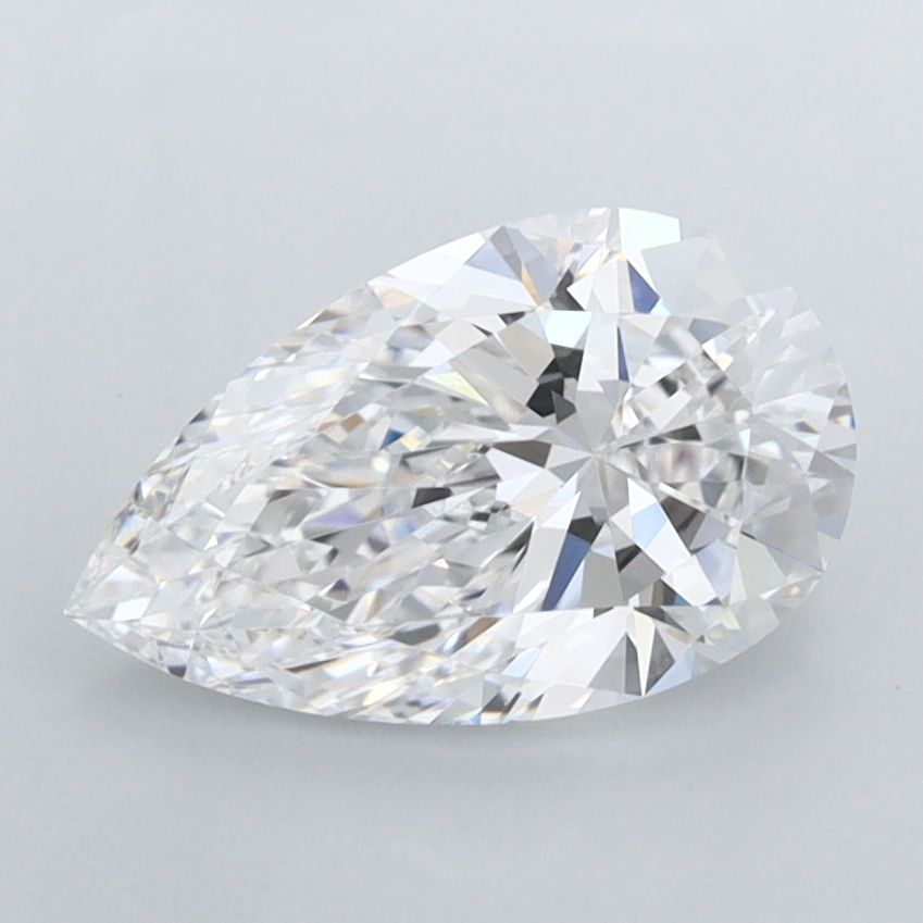Lab Grown Diamond 1,48Ct D-FL Pear - IGILG825632055 1