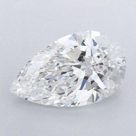 Lab Grown Diamond 1,48Ct D-FL Pear - IGILG825632055 1