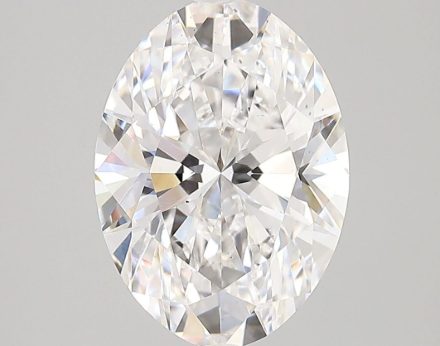 Lab Grown Diamond 3,67Ct F-VS2 Oval - GIA3475231404 1