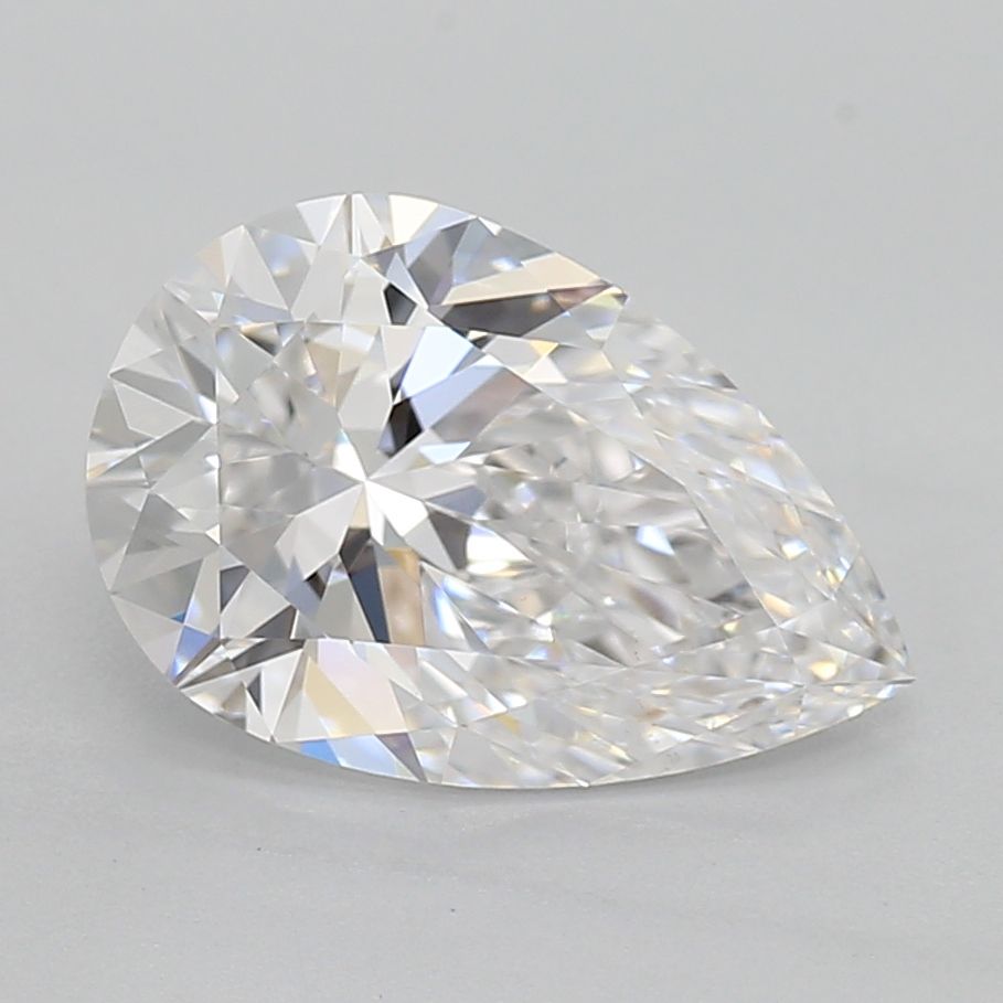 Lab Grown Diamond 1,55Ct D-VS1 Pear - IGILG679517308 1