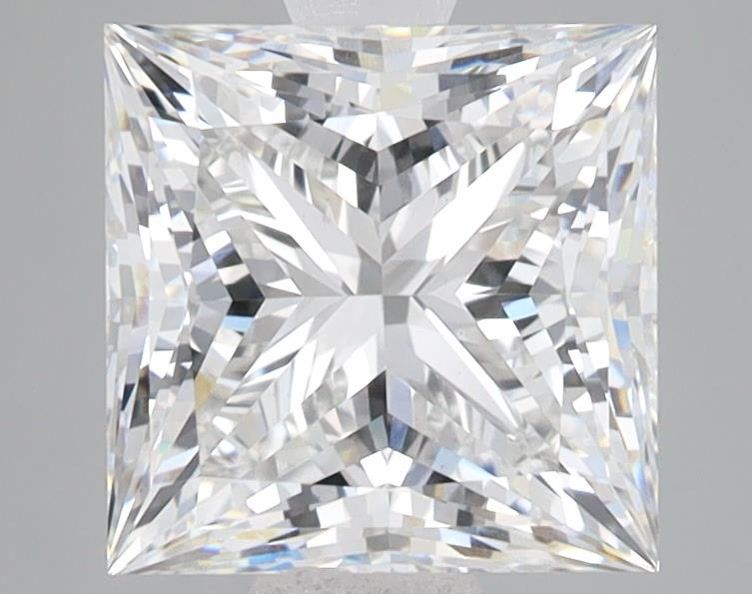 Lab Grown Diamond 2,74Ct F-VS1 Princess - IGILG780601741 1