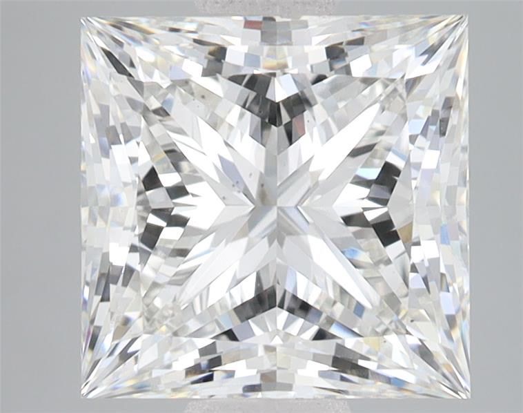 Lab Grown Diamond 4,07Ct F-VS1 Princess - IGILG784629925 1