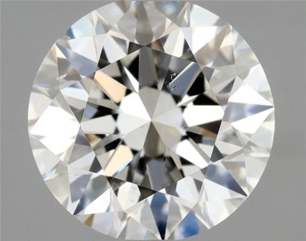 Diamond Natural 1,5Ct G-SI1 Round - GIA1565283977 1