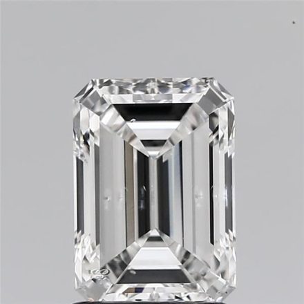 Diamond Natural 1,51Ct E-SI2 Emerald - GIA2544684044 1