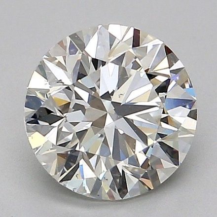 Diamond Natural 1,6Ct I-SI1 Round - GIA6552615471 1