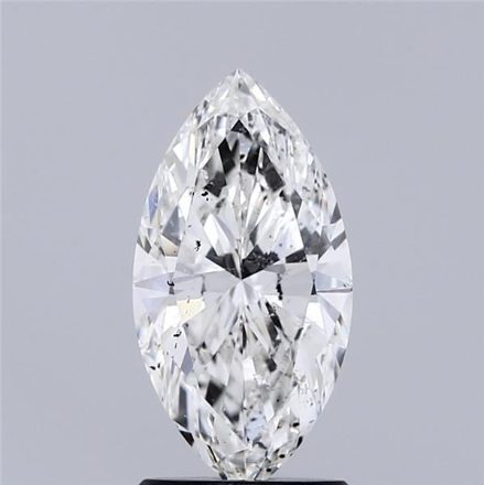 Diamond Natural 1,7Ct H-SI2 Marquise - GIA1548818878 1