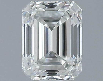 Diamond Natural 1Ct H-VS1 Emerald - GIA2546480744 1